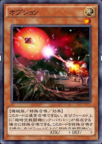 オプションのカード画像