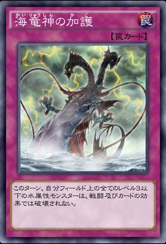 海竜神の加護のカード画像