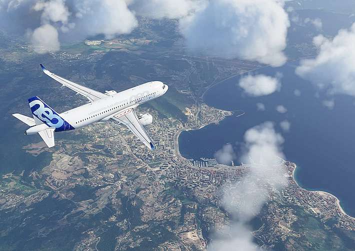 ゲーム画面_Microsoft Flight Simulator