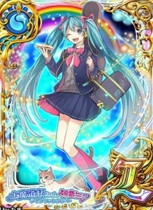 黒猫のウィズ いつでも学園のヒロイン 初音ミクの評価とステータス 大魔道杯 Feat 初音ミク Appmedia