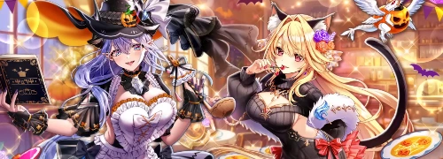 白猫_ハロウィン2025_トリックオアキュート_バナー