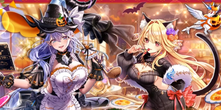 魔女猫さん ψ(｀∇´)ψ 白猫さん　ハロウィン♪ 5a93ad82cd6eec8f16294027756af1