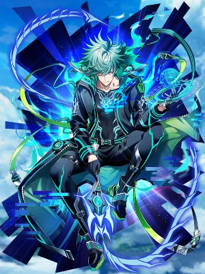 白猫_カルマ_鎖剣_立ち絵