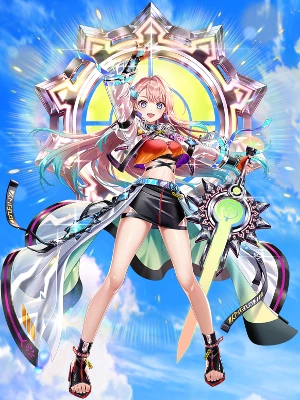 白猫_サテラ_輝剣_立ち絵