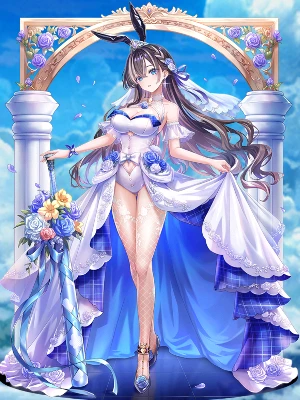 白猫_ユノス_大剣_花嫁_立ち絵