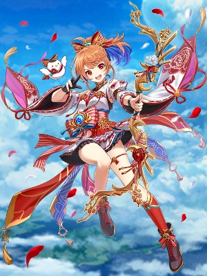 白猫_セツナ_弓_キャトラコロシアム_立ち絵