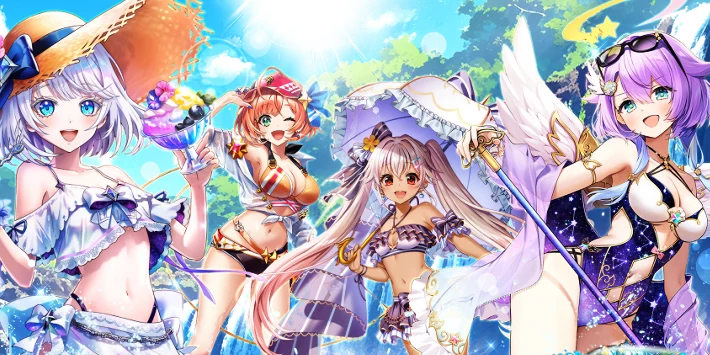 白猫_水着2025_エンドレスサマーデイズ