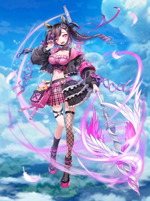 白猫_メラルーカ_槍_立ち絵