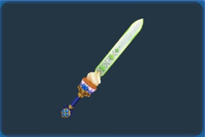 白猫_エペドスゥール_キュアモチーフ_輝剣_立ち絵