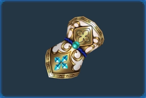 白猫_白銀ノエルモチーフ_セイント騎士ガントレット_拳_立ち絵