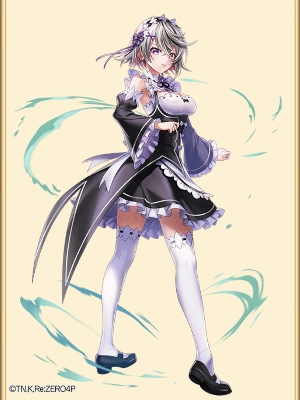 白猫_黒エレノア_リゼロ_立ち絵