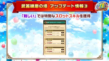 白猫_武器練磨3_11周年最新情報