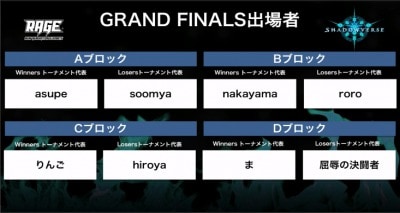 シャドウバース 全国大会 Rage の内容と優勝デッキまとめ シャドバ Appmedia