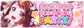 SAKURA BLOOMING PARTY！_バンドリ