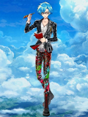 白猫_レクト_双剣_仕事服_立ち絵