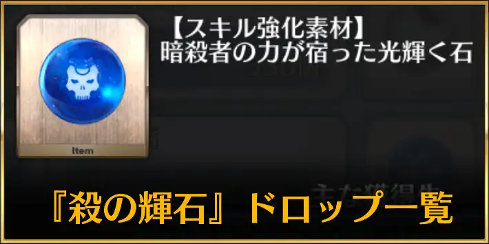 アサシンの輝石