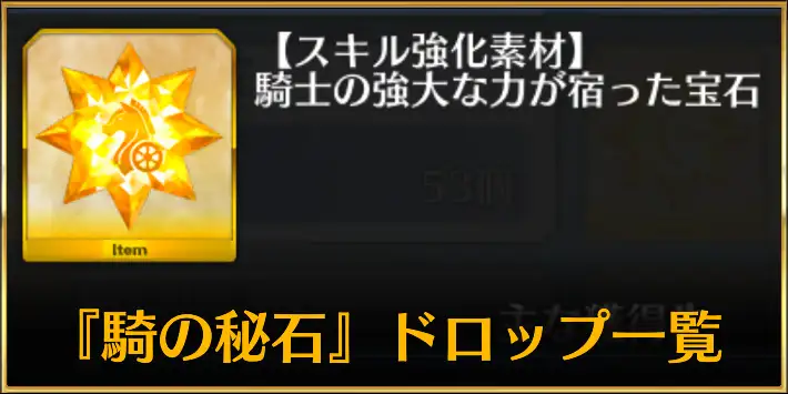 ライダーの秘石