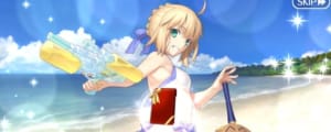 Fgo 水着アルトリアバレンタイン礼装 ブルースカイ ヴァニラmt Appmedia