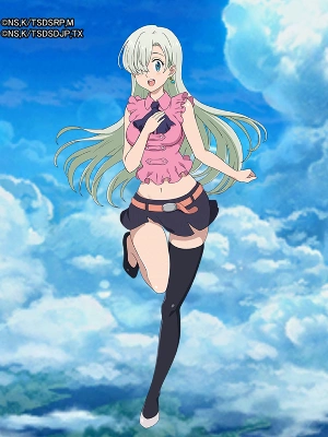 白猫_エリザベス_配布_立ち絵