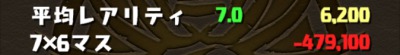 7×6の減点