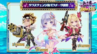 パラーメーター調整、トライドル2