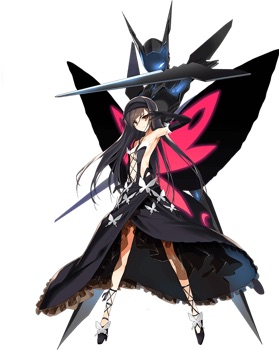 電撃文庫：零境交錯、黒雪姫