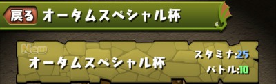 パズドラ_オータムスペシャル杯_バトル数