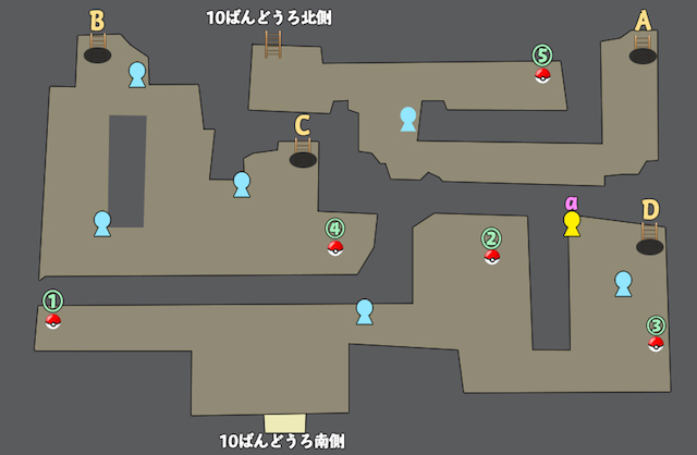 ピカブイ イワヤマトンネルのマップと出現ポケモン ポケモンレッツゴー Appmedia