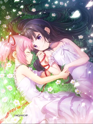 白猫_暁美ほむら_覚醒絵