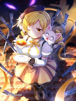 白猫_巴マミ_覚醒絵