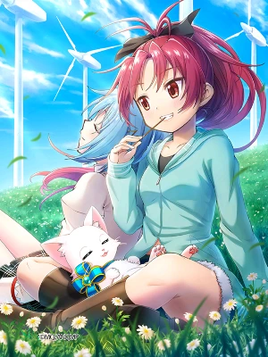 白猫_佐倉杏子_覚醒絵