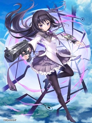 白猫_暁美ほむら_立ち絵