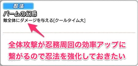 シノマス 秘伝忍法書のスキル ルート解放はどれを優先すべき Appmedia