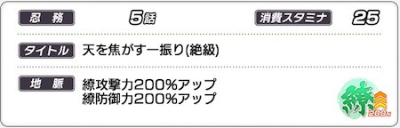 シノマス_天を焦がす一振り_地脈