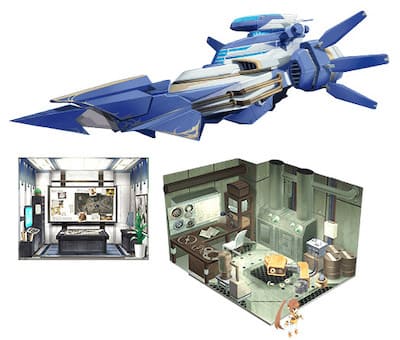 暁の軌跡_飛行船