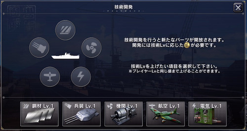 艦つく_技術開発