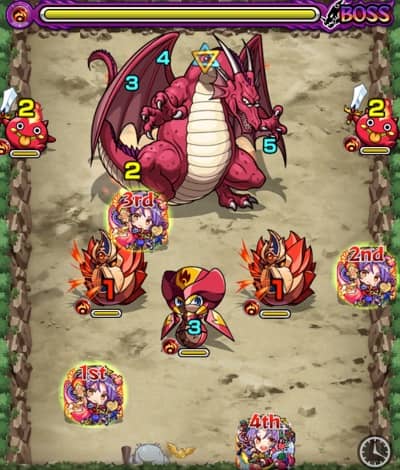 モンスト_アバン先生_ボス1