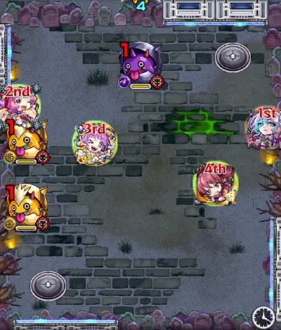 モンスト_ワンショットクエスト_バトル3