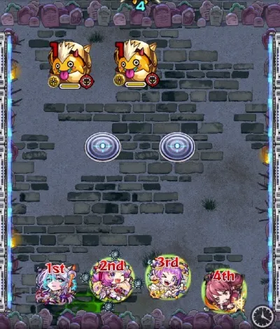 モンスト_ワンショットクエスト_バトル1