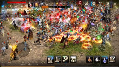 リネージュM、攻城戦