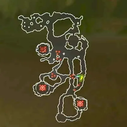 ゼルダ無双封印戦記_マップ_ゲルド砂漠解放戦