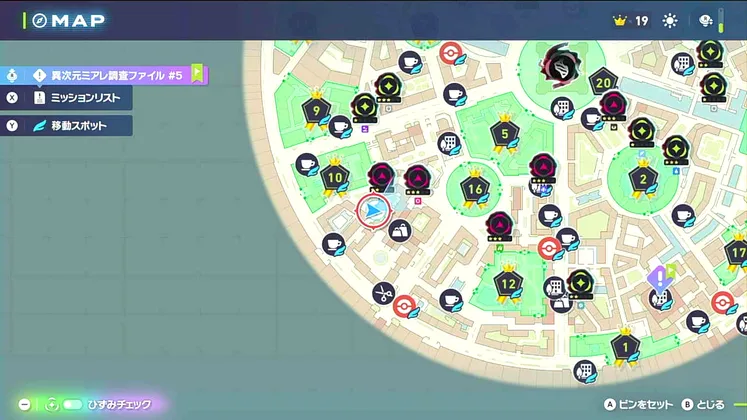 ポケモンZA_ポリゴンのポリゴン数_マップ画像