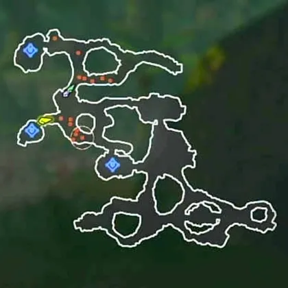 ゼルダ無双封印戦記_マップ_樹海ダムゼル攻防戦