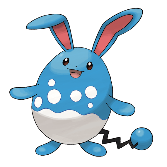 ポケモン図鑑_184_マリルリ_Azumarill