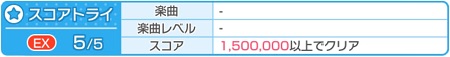 バンドリ_EXトライマスターの取り方_スコア