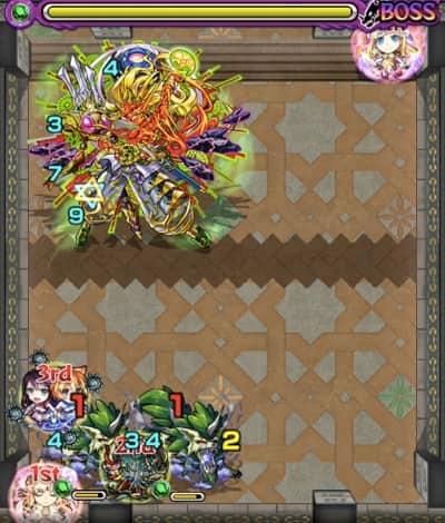 モンスト_裏覇者の塔南39階_ボス3