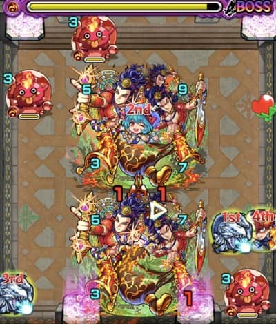 モンスト_裏覇者の塔南33階_ボス3