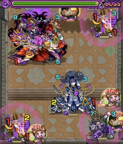 モンスト_裏覇者の塔南37階_ボス3