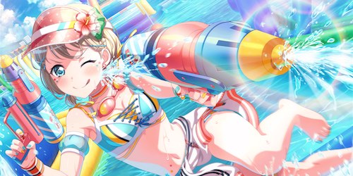 バンドリ ガルパ バカンスポートレート 青葉モカのスキルとイラスト Appmedia