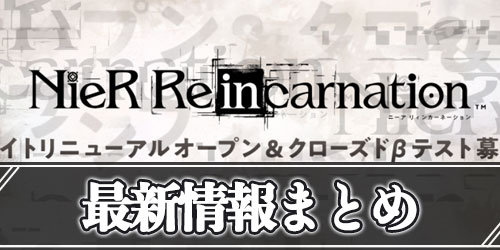 まとめ カーネーション ニーア リィン 【ニーアリィンカーネーション】戦闘システムまとめ